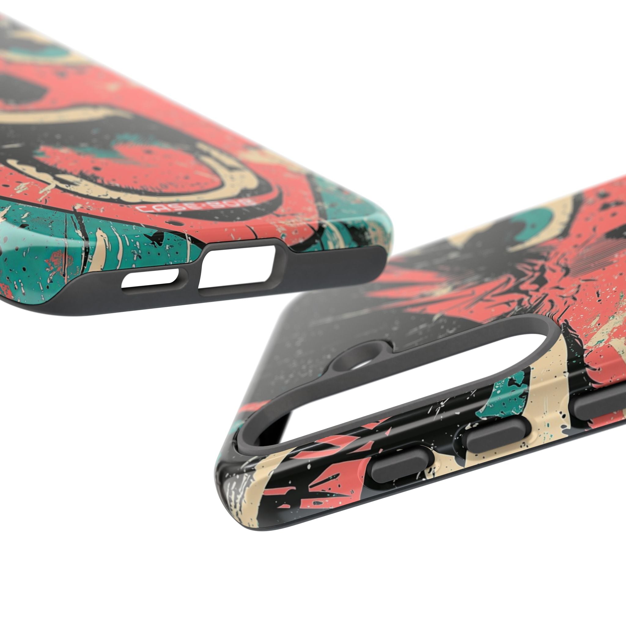 Screaming Face Pink Samsung S25 Case - Tough