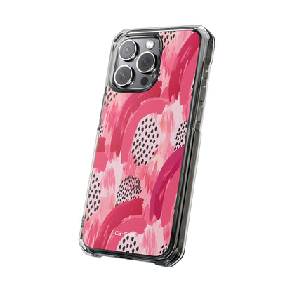 Vibrant Brushwork Dance iPhone Case - Impact