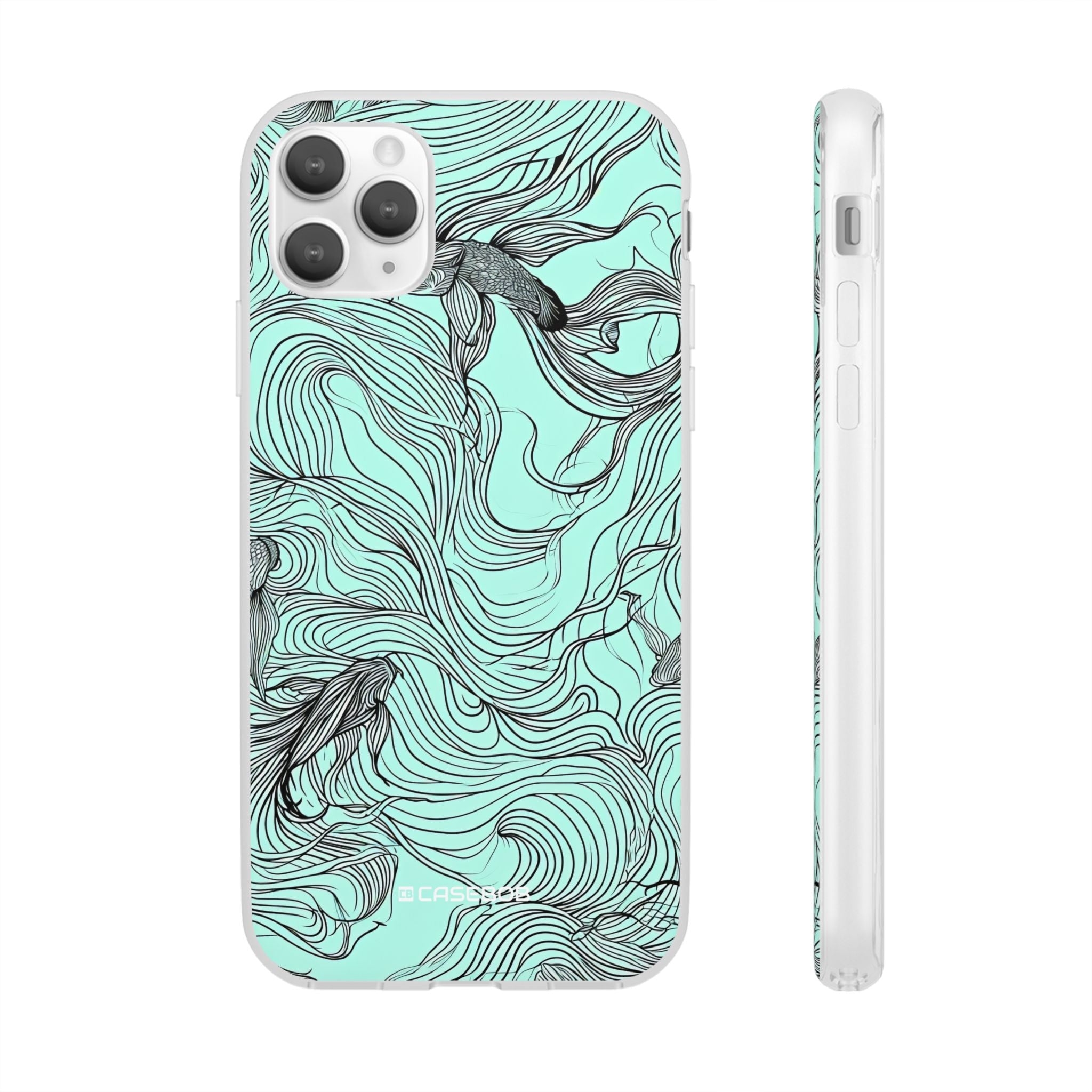 Aqua Serenity | Flexible Phone Case for iPhone