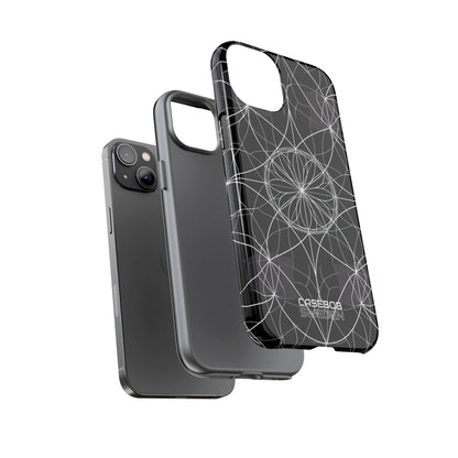 Symmetric Line Bloom iPhone 14 - Tough