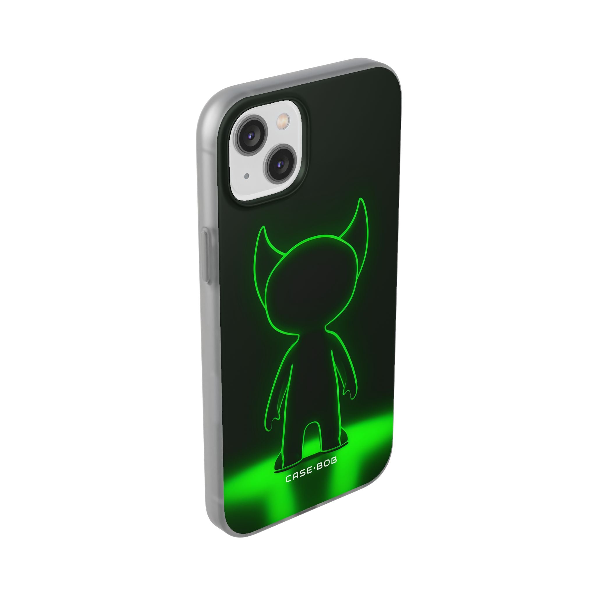 Neon Horned Glow iPhone 14 Plus Case - Soft