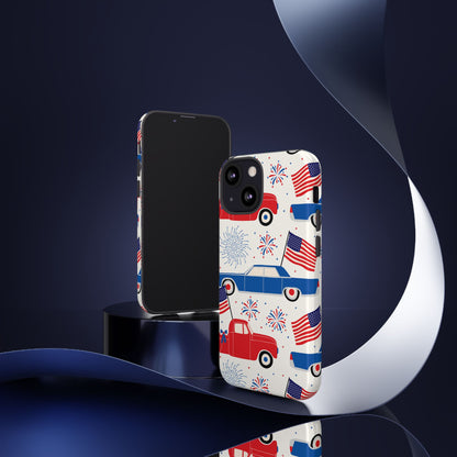 Vintage Cars Celebrate - iPhone Case