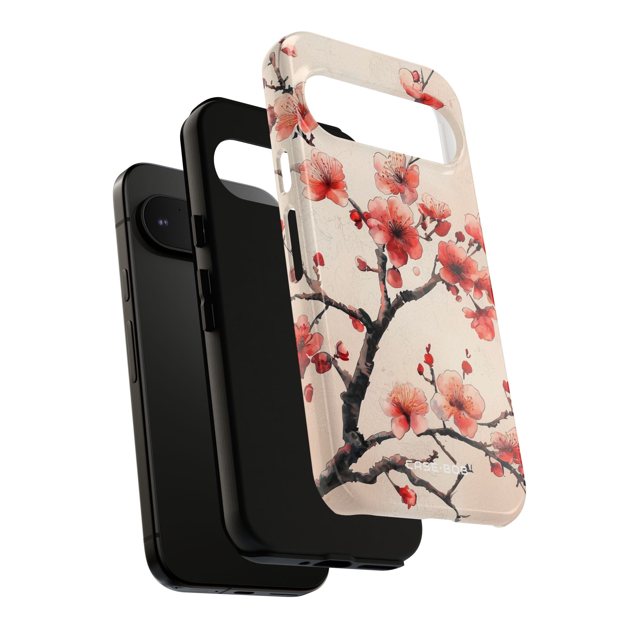 Blossom Shadow Google Pixel 9 Pro Case - Tough