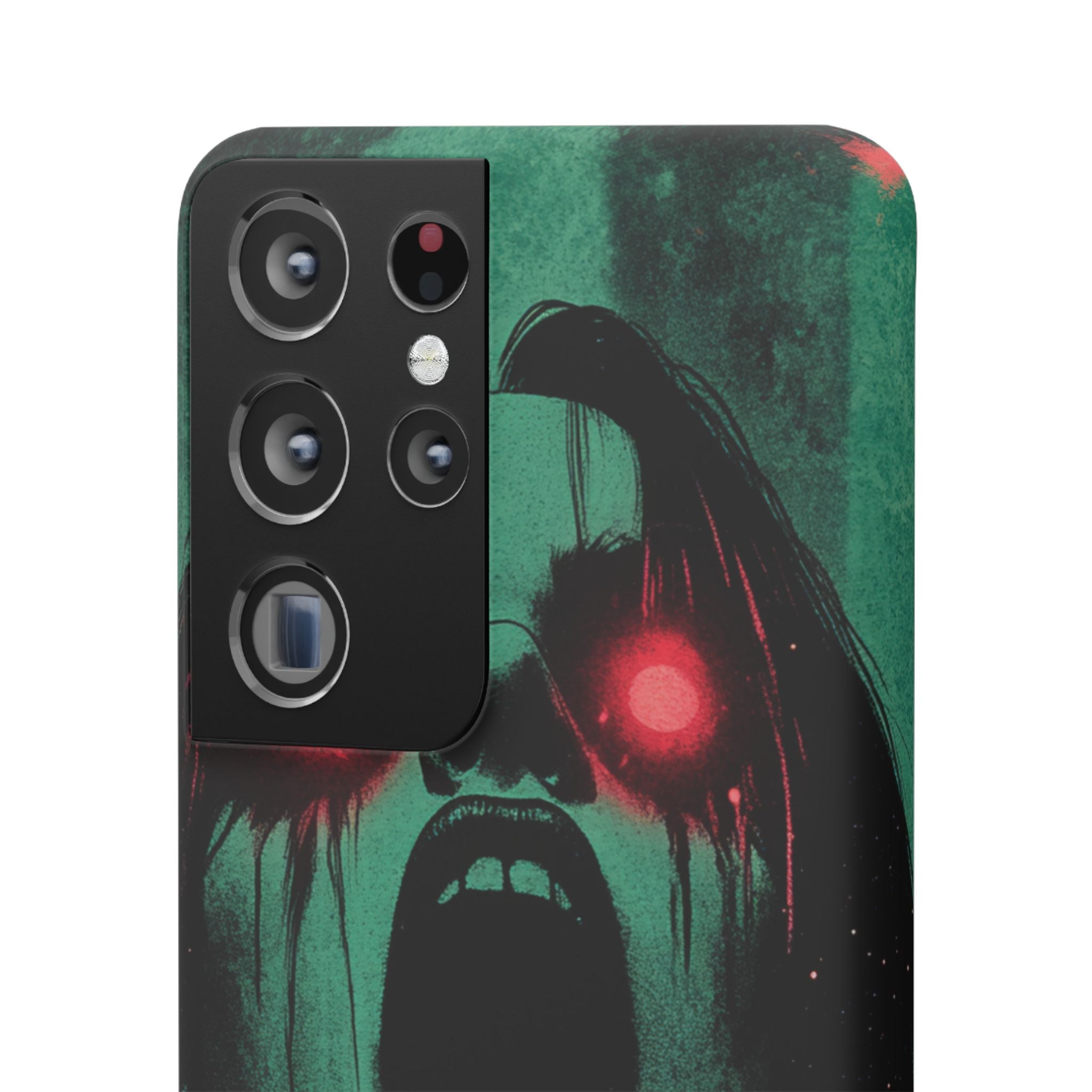 Haunting Glow of Gothic Eyes Samsung S21 - Slim Phone Case