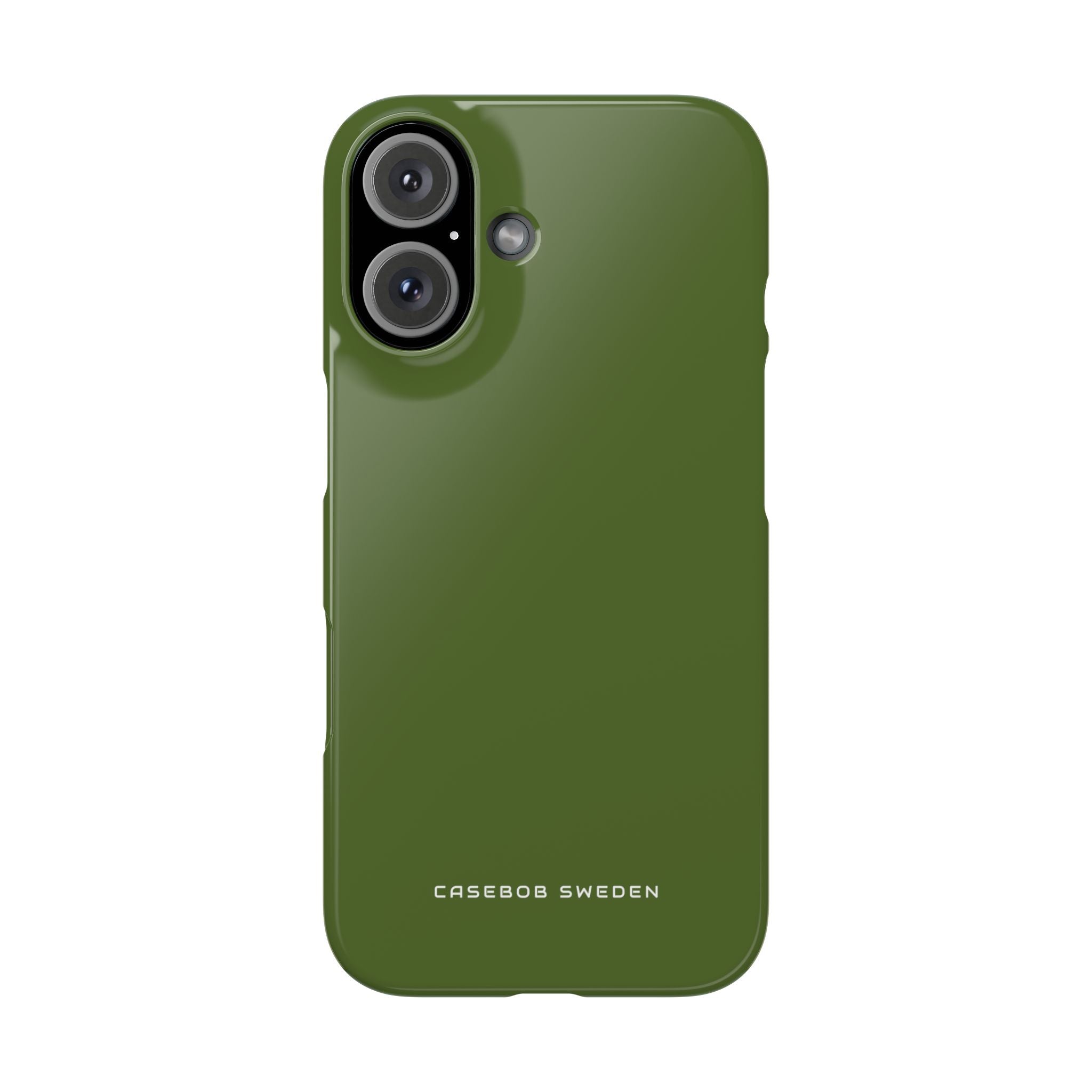 Dark Olive Green iPhone 16 - Slim Phone Case