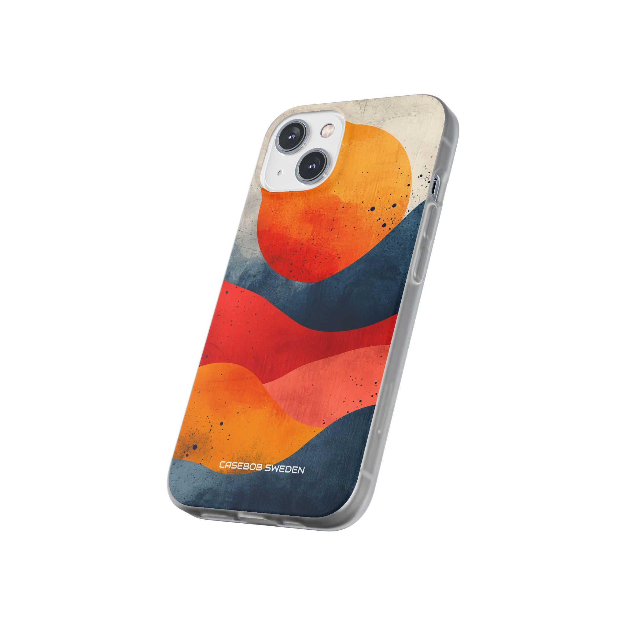 Sunburst Waves - Flexi iPhone 14 Phone Case