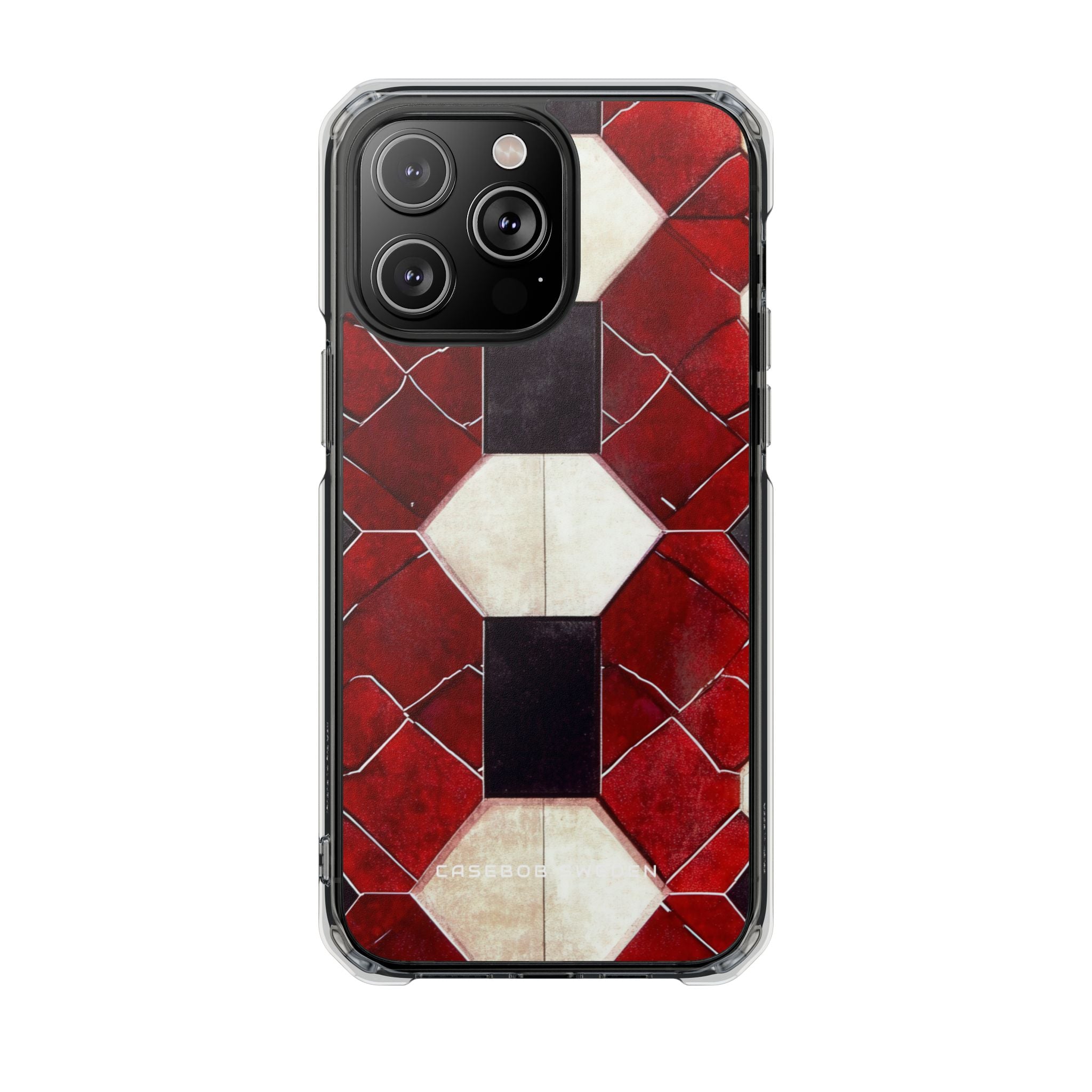 Gothic Hexagon Symmetry iPhone 14 - Clear Impact Phone Case