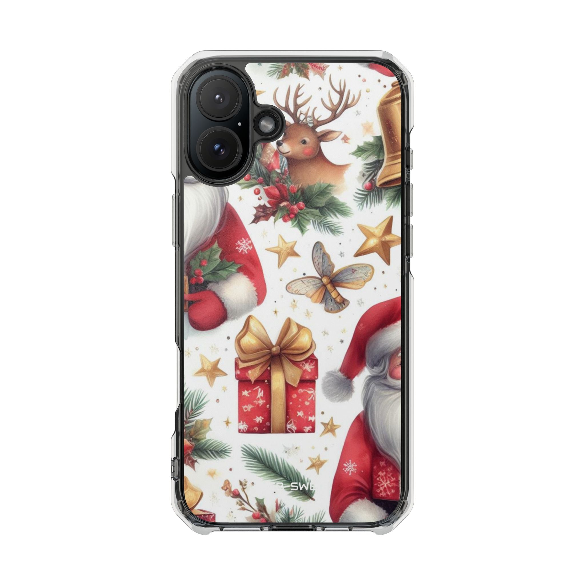 Joyful Santa Delivers iPhone Case - Impact