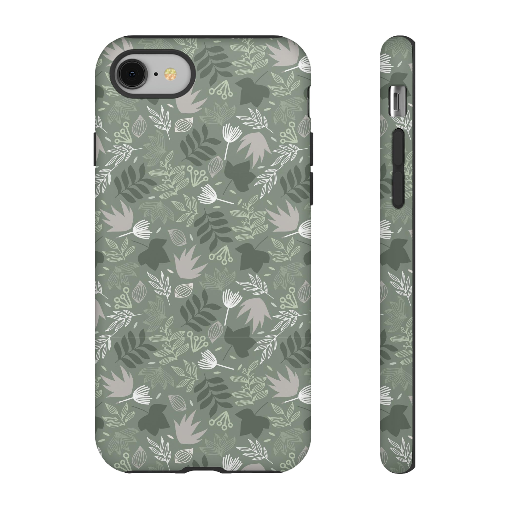 Jungle Green Leaf - Protective Phone Case