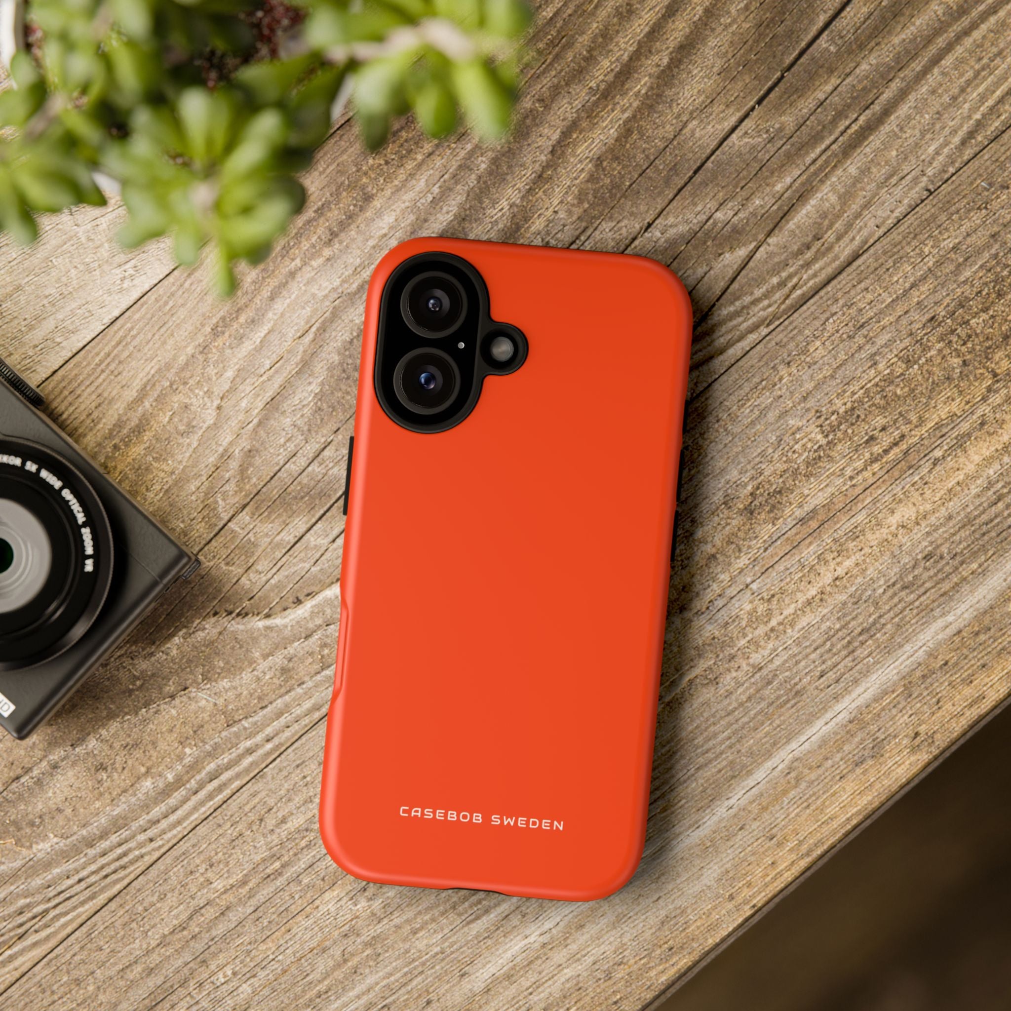 Orange Red iPhone 16 - Tough Phone Case