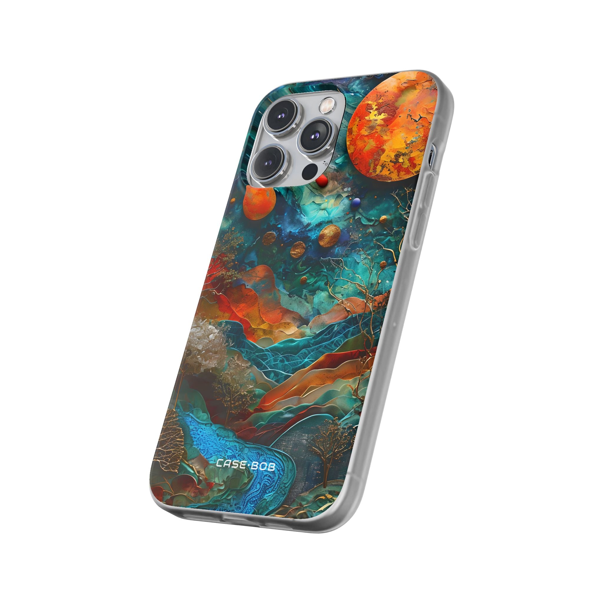 Celestial Ember iPhone 14 Pro Max Case - Soft