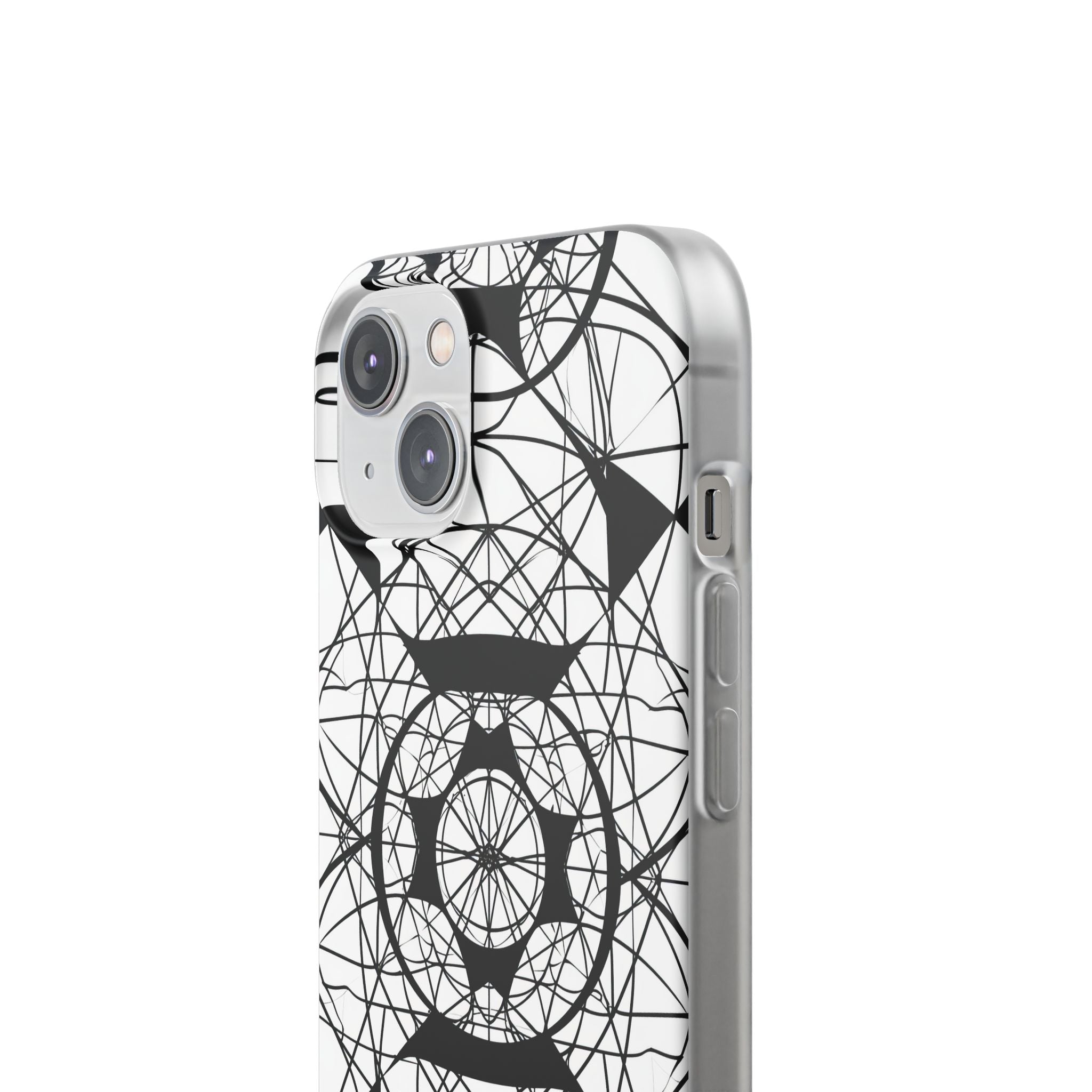 Geometric Hypnosis | Flexible Phone Case for iPhone