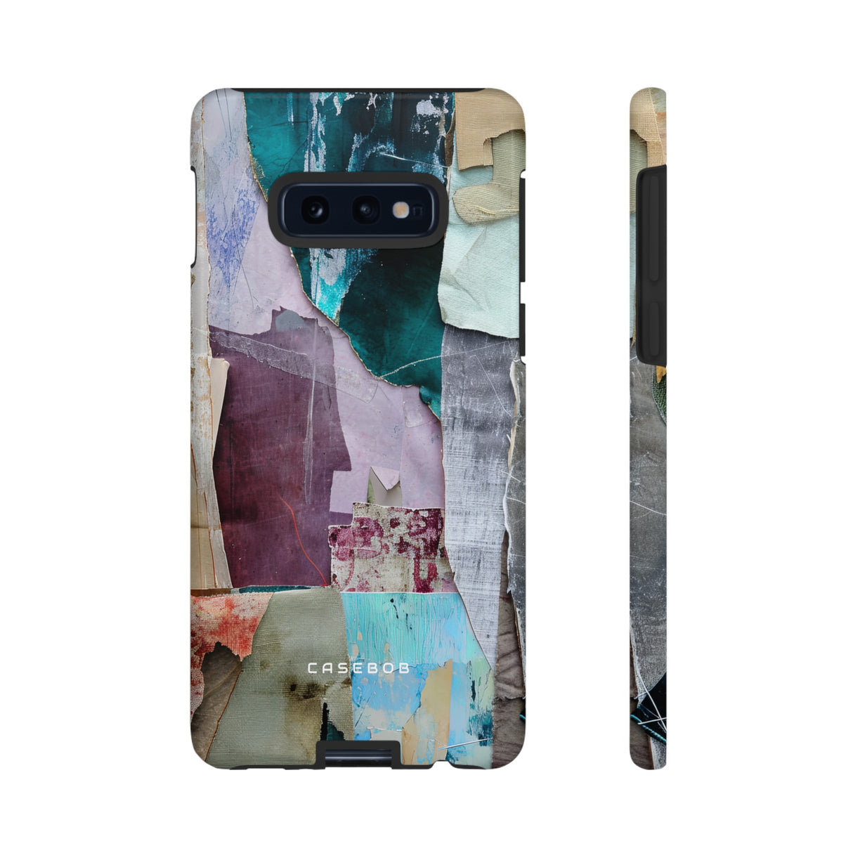 Textured Fabric Fusion - Protective Phone Case