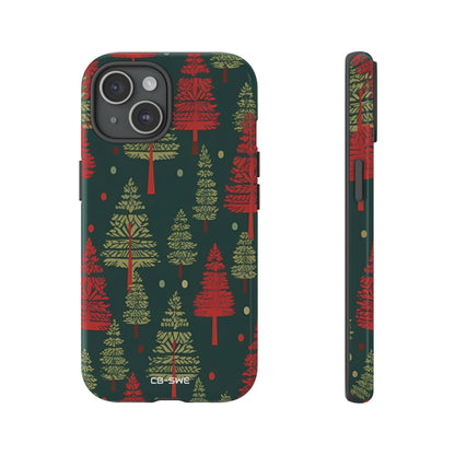Trees Dance Playfully - iPhone Case