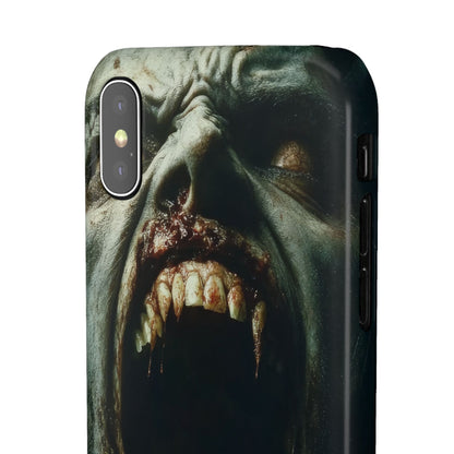 Gothic Wail of Decay  iPhone X - Slim Phone Case