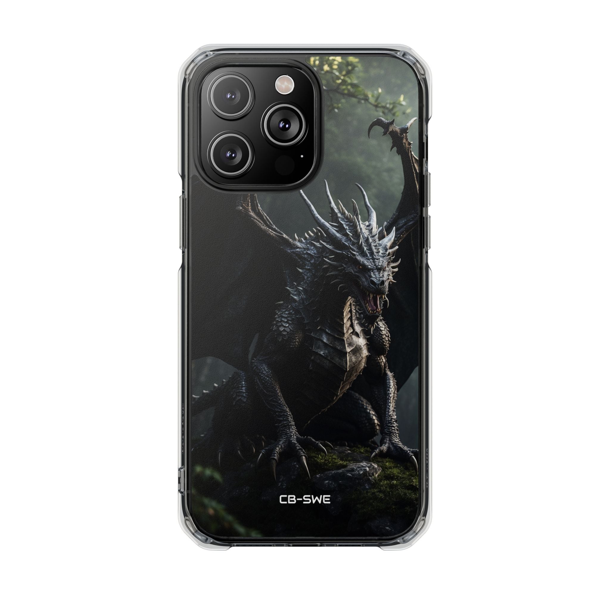 Dragon Emerges Mist iPhone Case - Impact