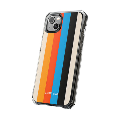 Vivid Stripe Harmony iPhone 14 Plus Case - Impact