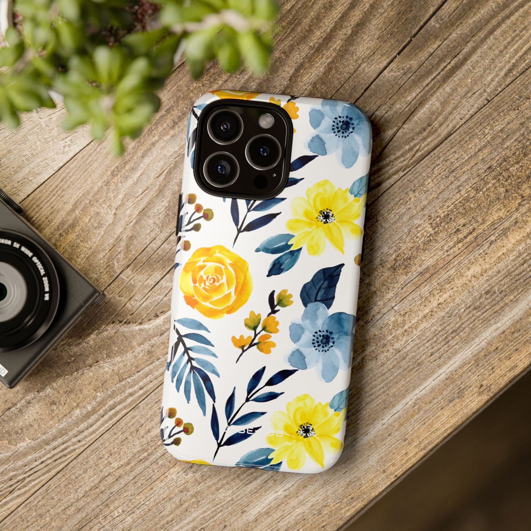Golden Bloom iPhone 16 Pro Max Case - Tough