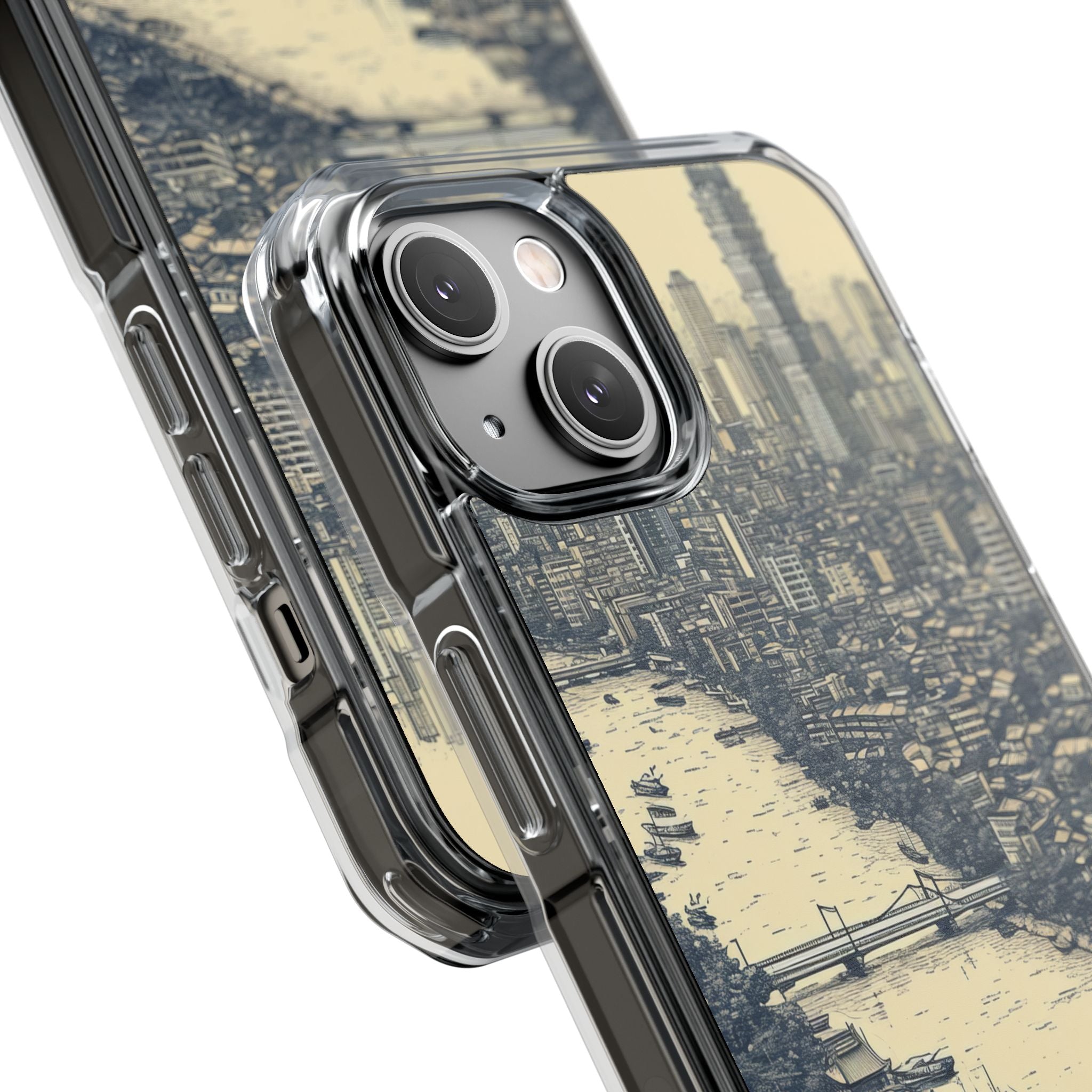 Nostalgic Metropolis - Phone Case for iPhone