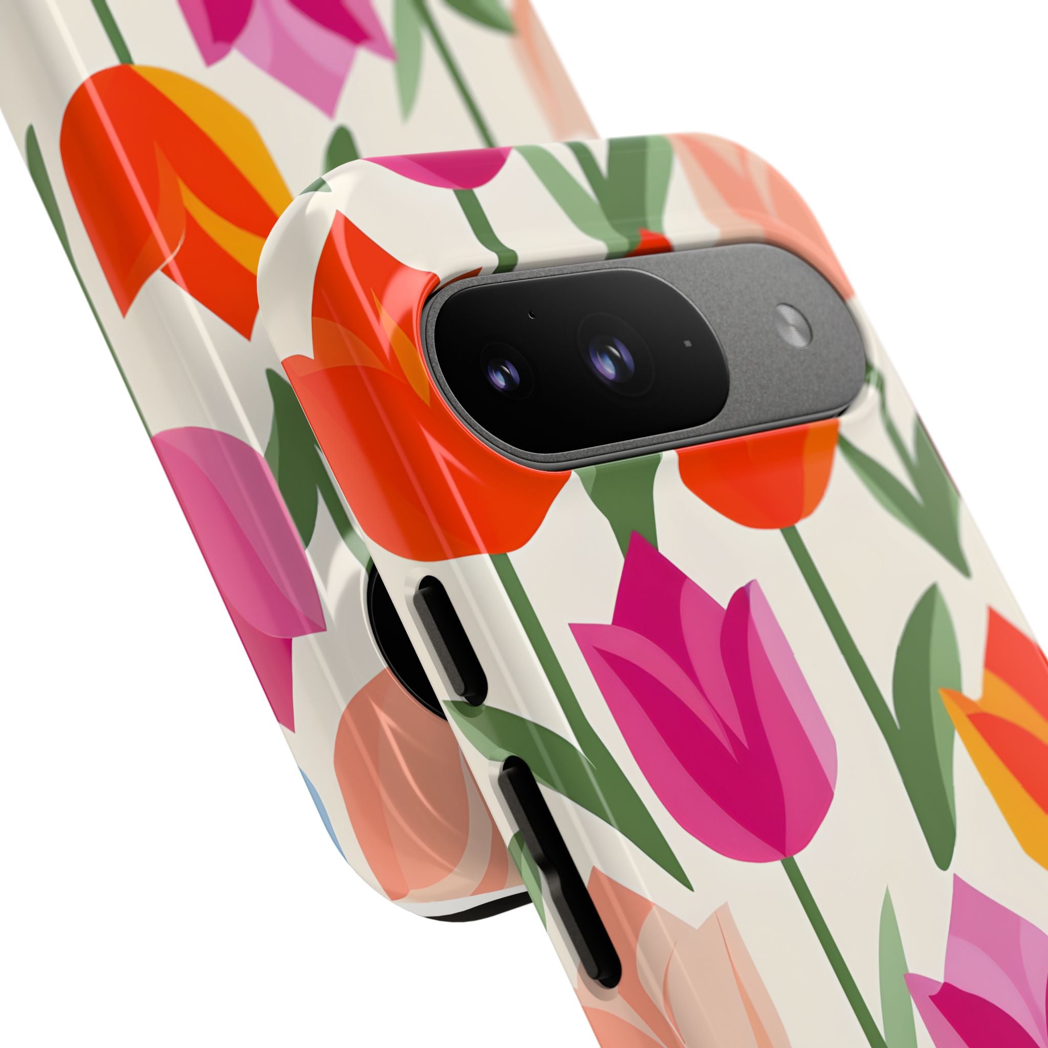 Tulip Harmony Green Google Pixel 9 Case - Tough