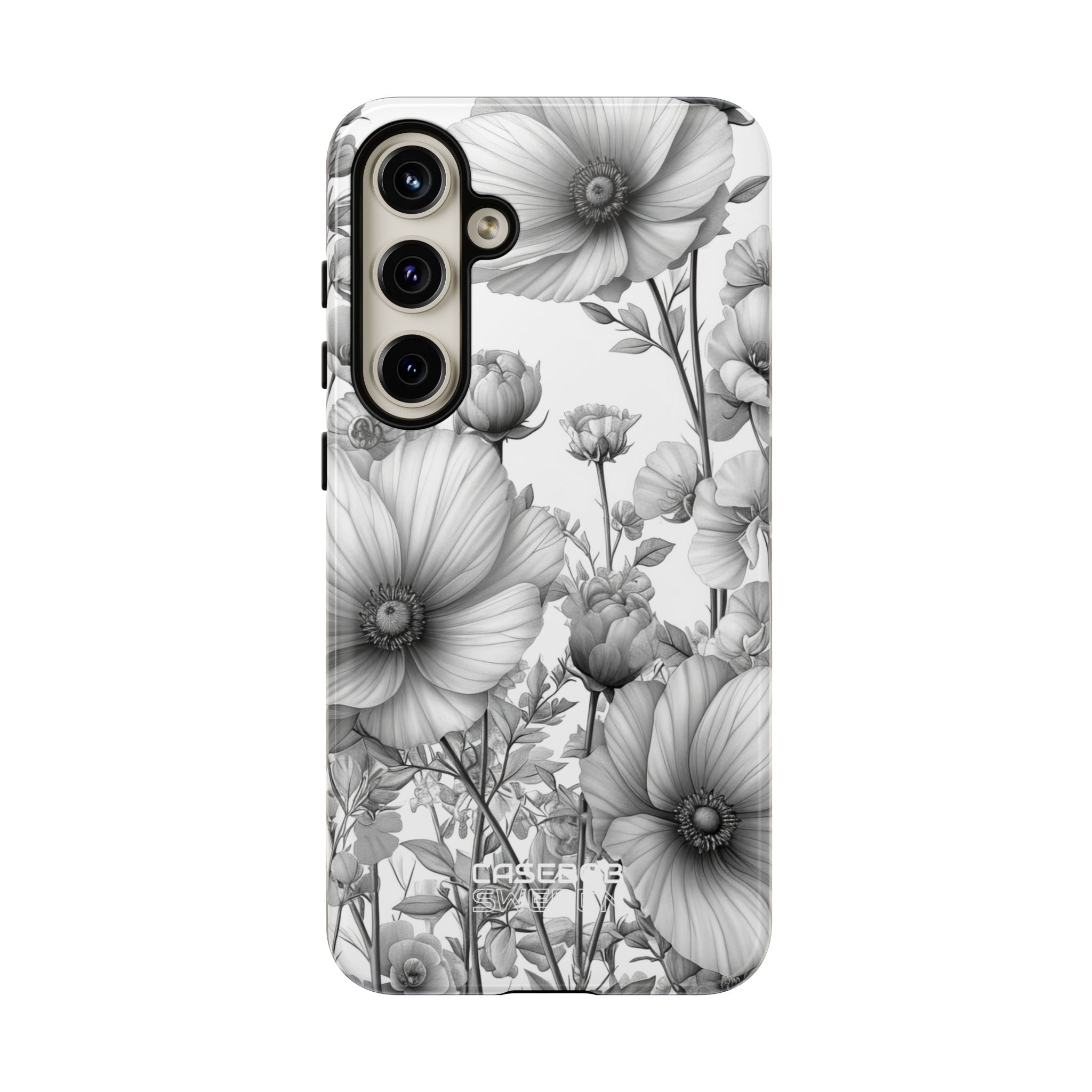 Vintage Floral Etching Samsung S24 - Tough