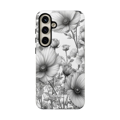Vintage Floral Etching Samsung S24 - Tough