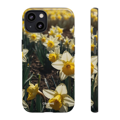 Golden Daffodils Bloom - iPhone Case