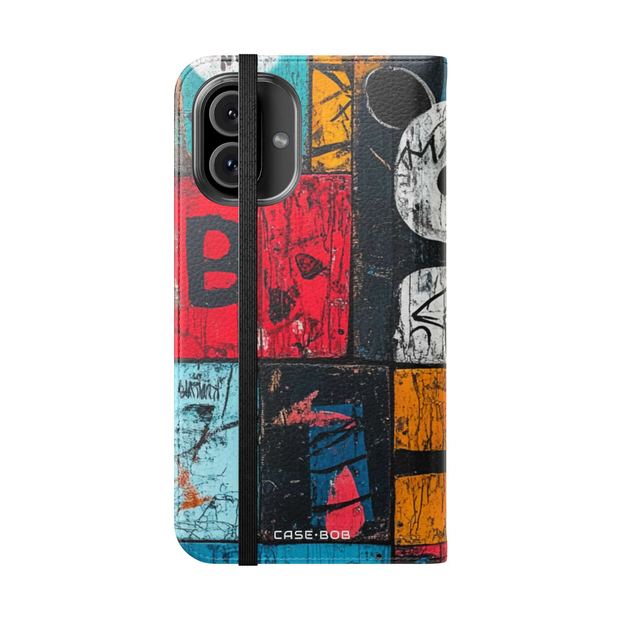 White Orb Graffiti - iPhone 16 Plus Case - Wallet