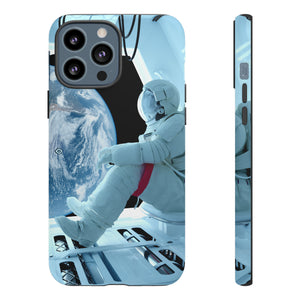 Astronaut inside Shuttle - Protective Phone Case