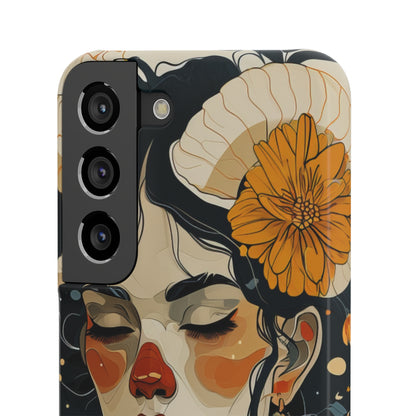 Mystical Bloom | Slim Phone Case for Samsung