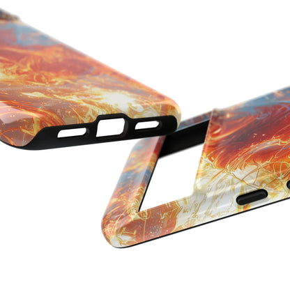 Flames Dance Wildly - Google Pixel Case