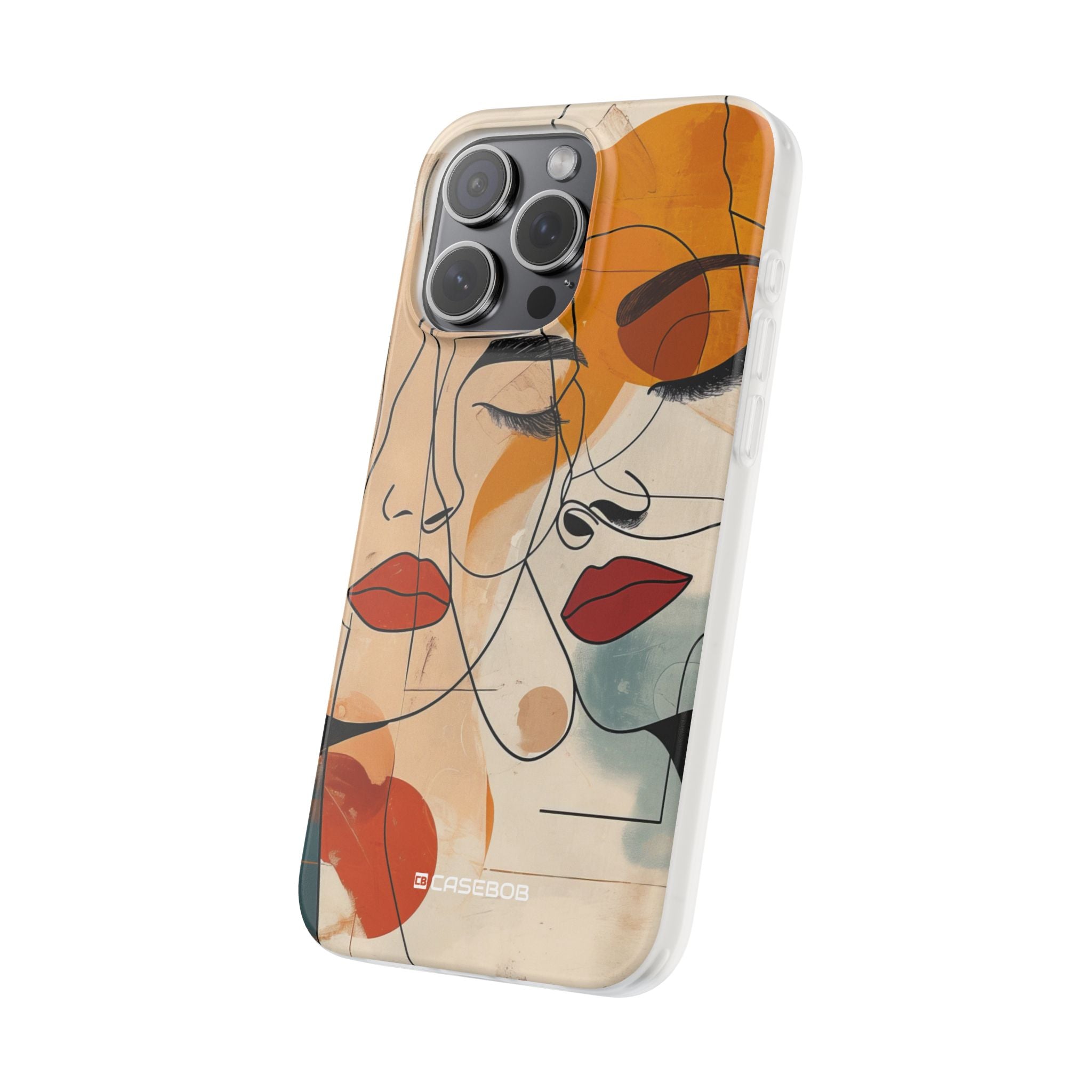 Serene Overlap | Flexible Phone Case for iPhone