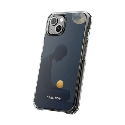 Moonlit Contemplation iPhone 14 Case - Impact