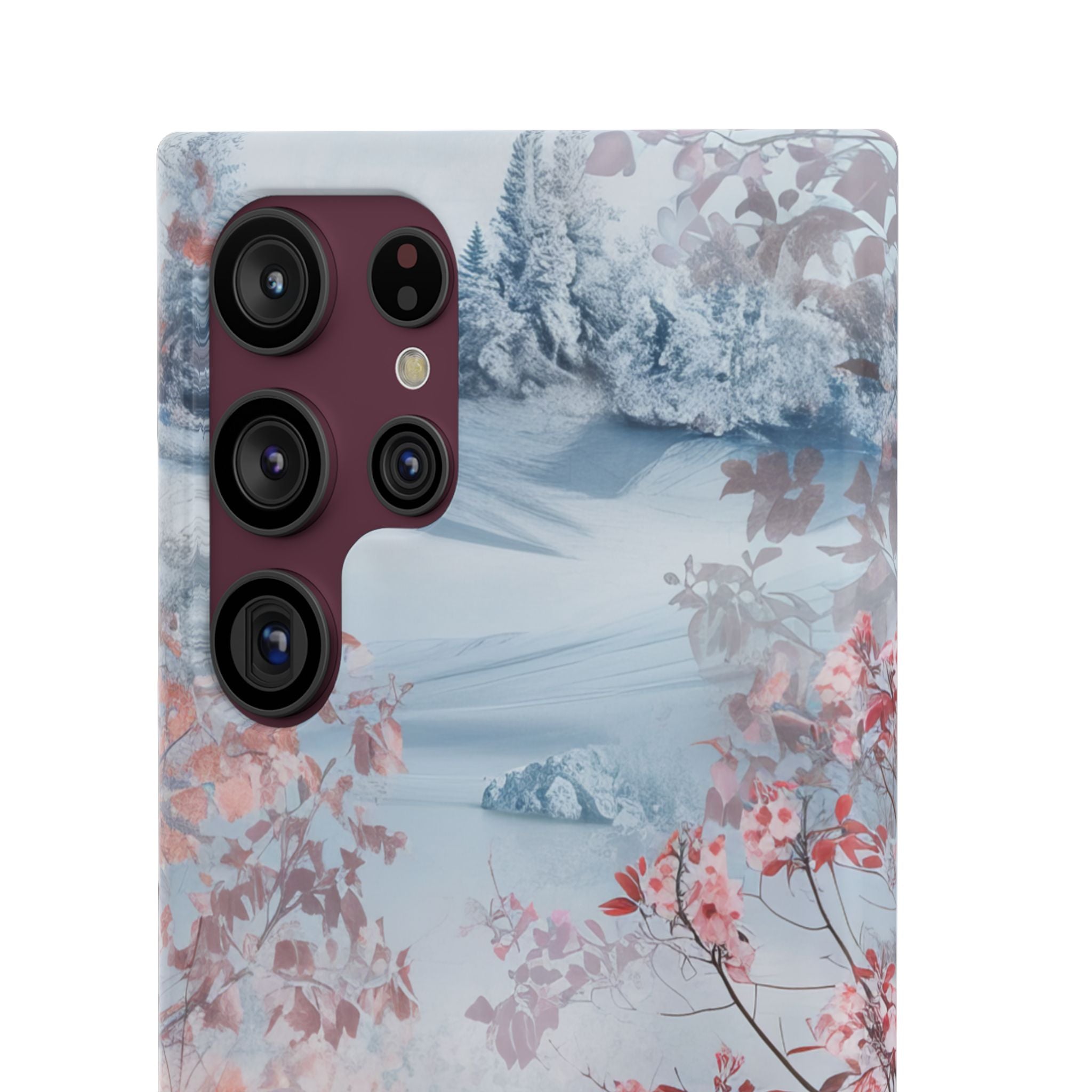 Floral Serenity Case - Slim Samsung S22 Phone Case