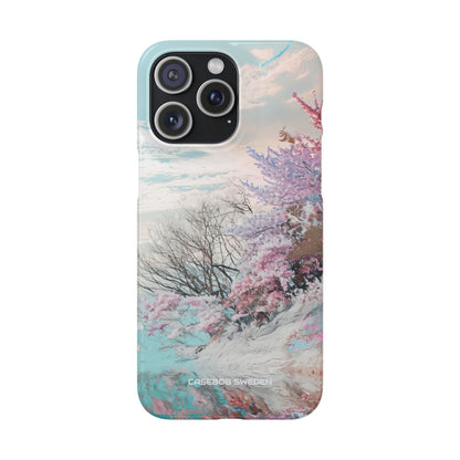 Spring Dreamscape - Slim iPhone 15 Phone Case