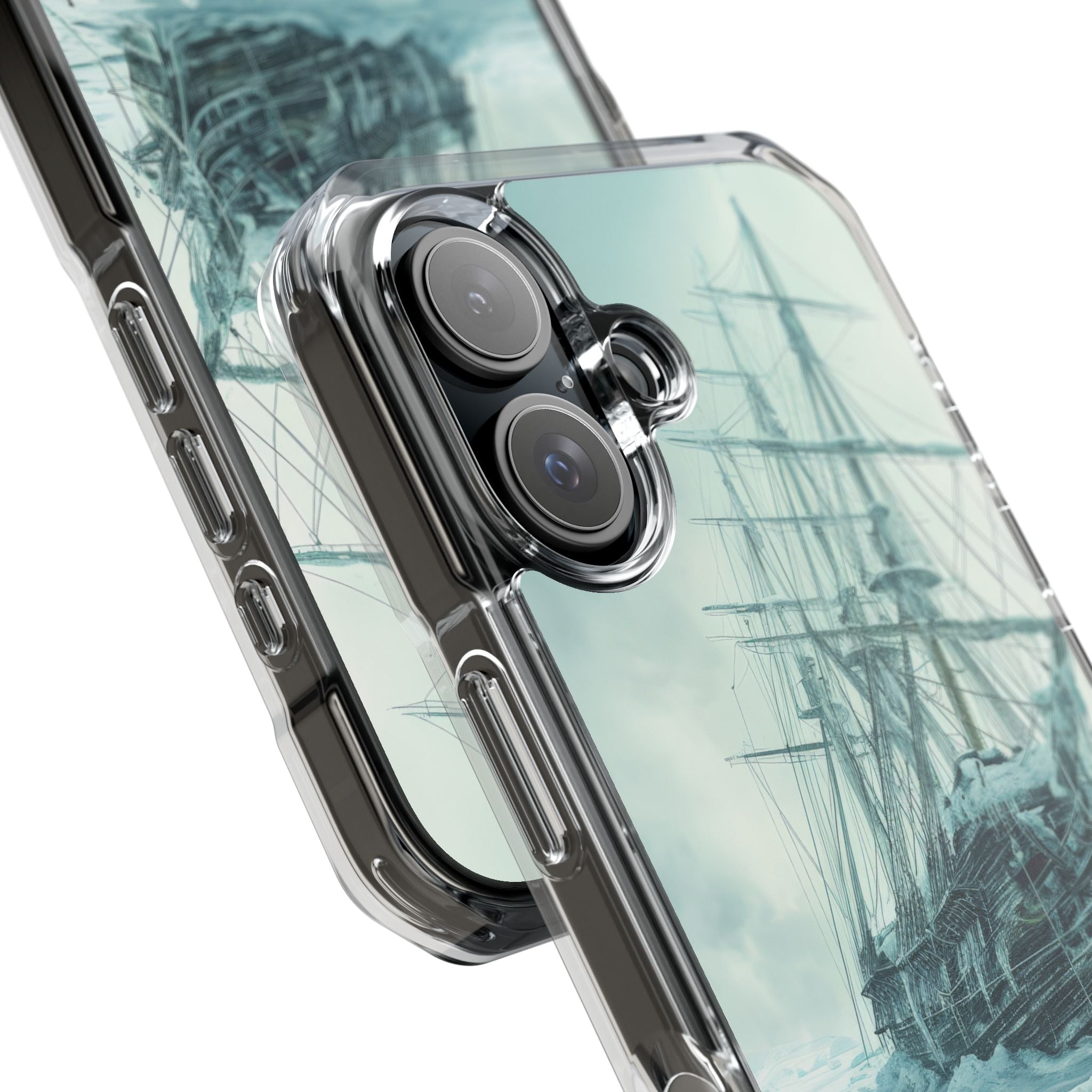 Icebound Ship iPhone 16 Case - Impact