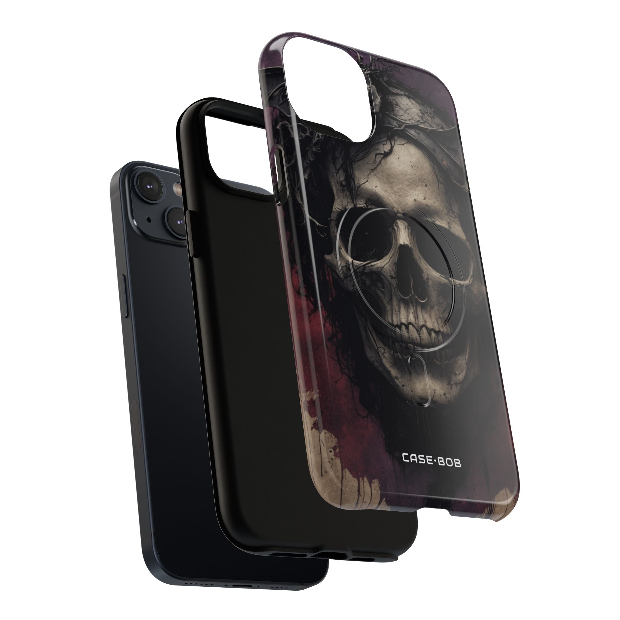 Gothic Skull Crown iPhone 14 Plus Case - Tough+