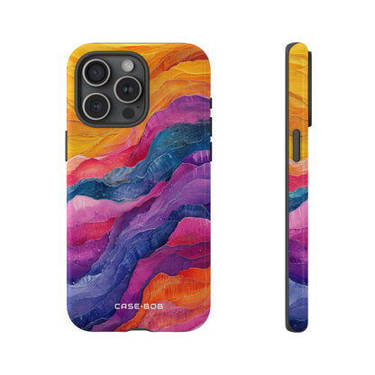Vibrant Flow iPhone 15 Pro Max Case - Tough