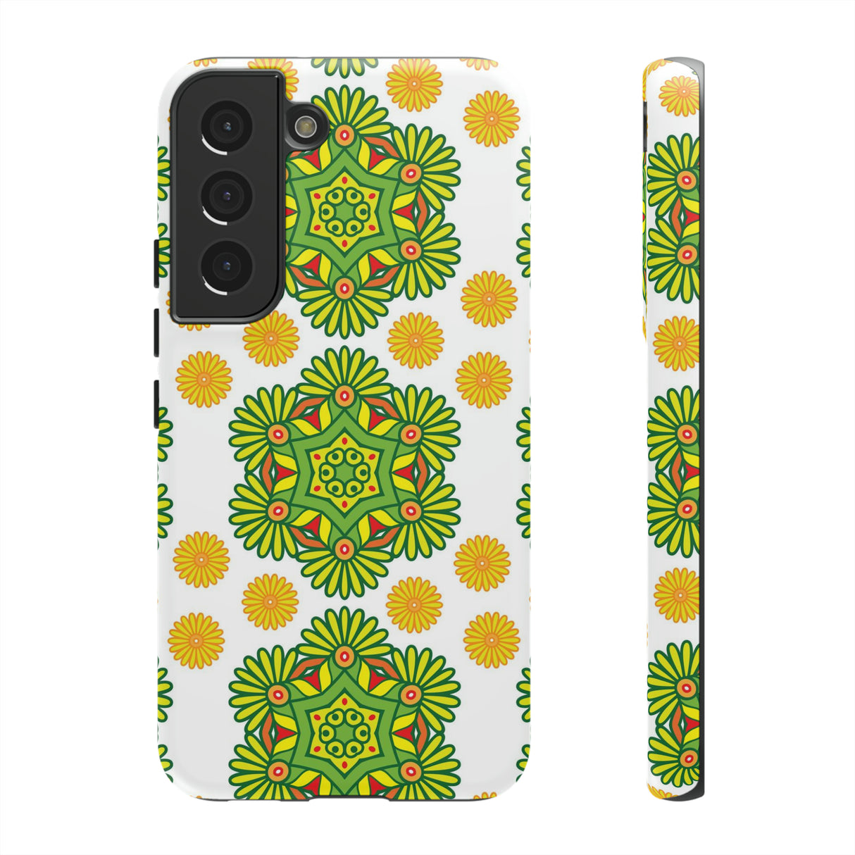 Lime Mandela - Protective Phone Case