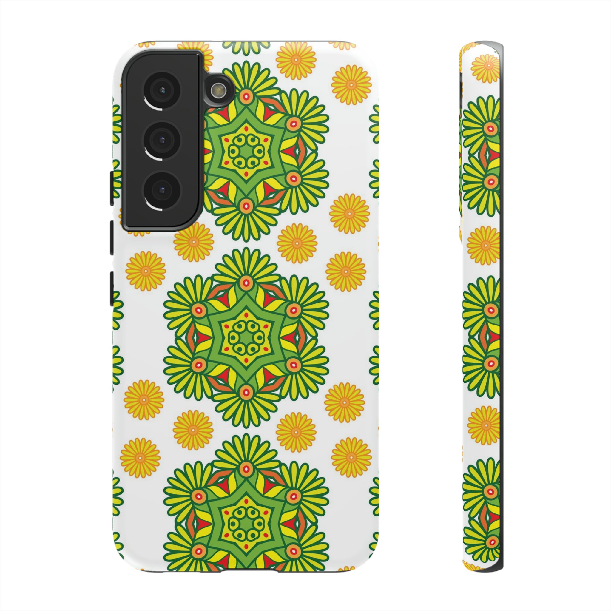 Lime Mandela - Protective Phone Case