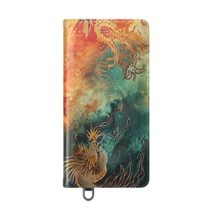 Golden Dragons Blaze - Samsung S25 Ultra Case - Lompakko