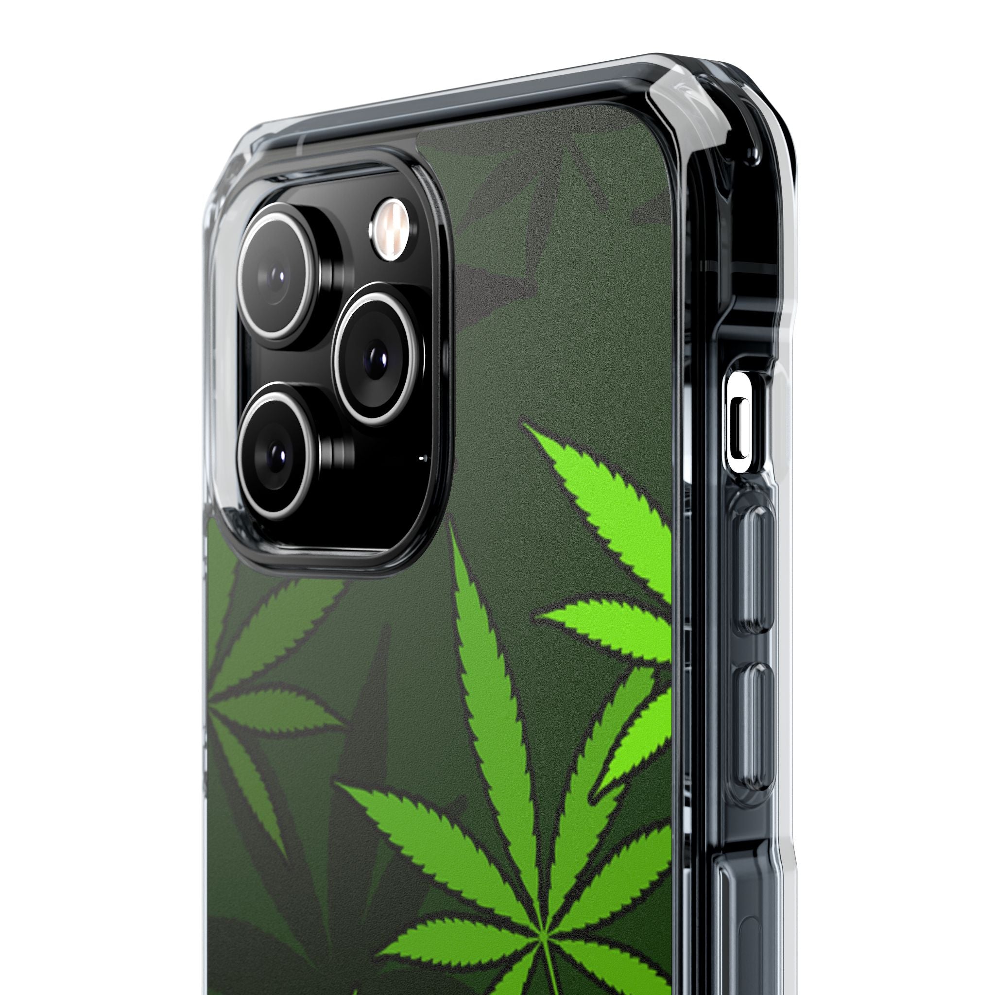 Green Leaf Symmetry iPhone Case - Impact