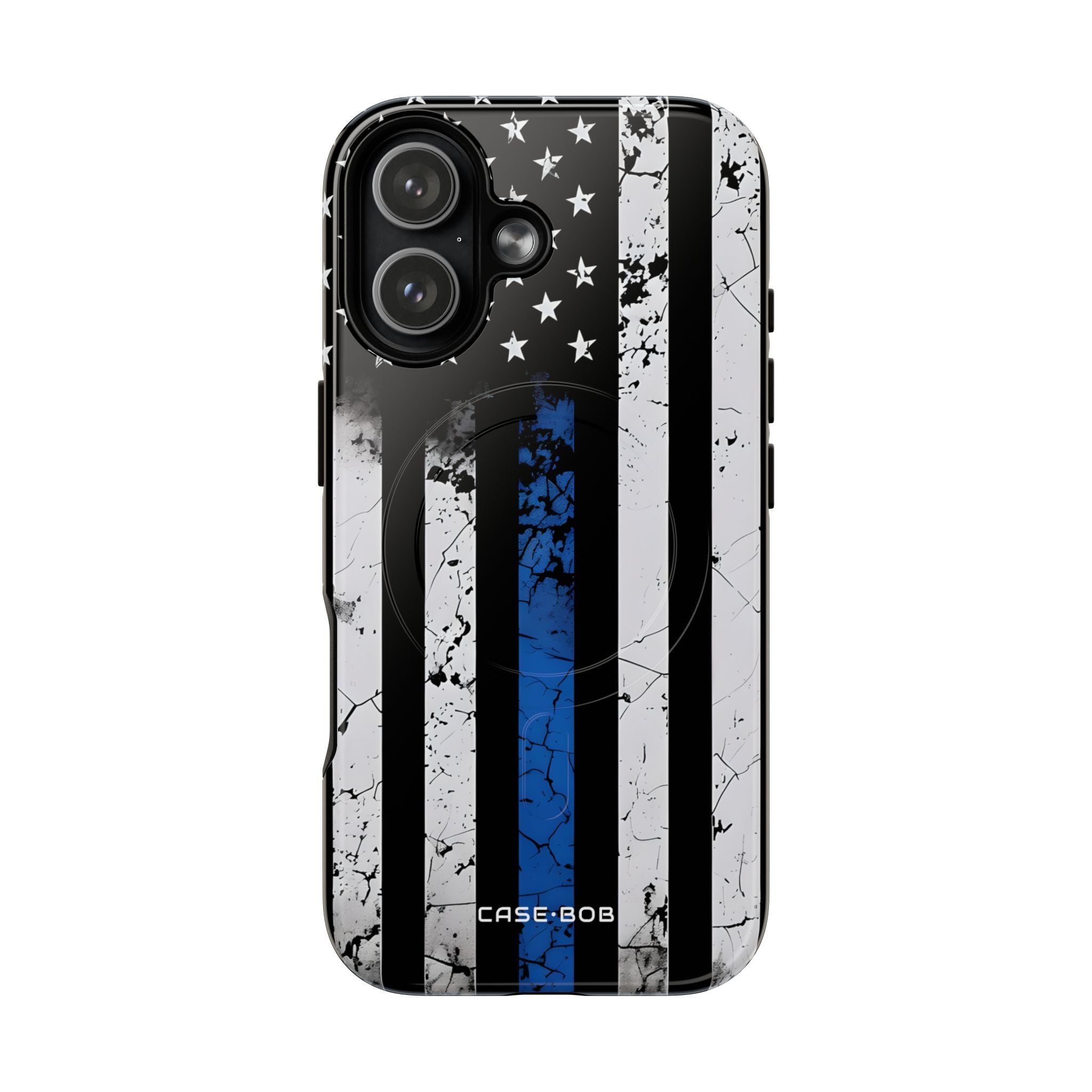 Blue Stripe Flag iPhone 17 Case - Tough+