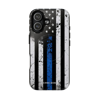 Blue Stripe Flag iPhone 17 Case - Tough+