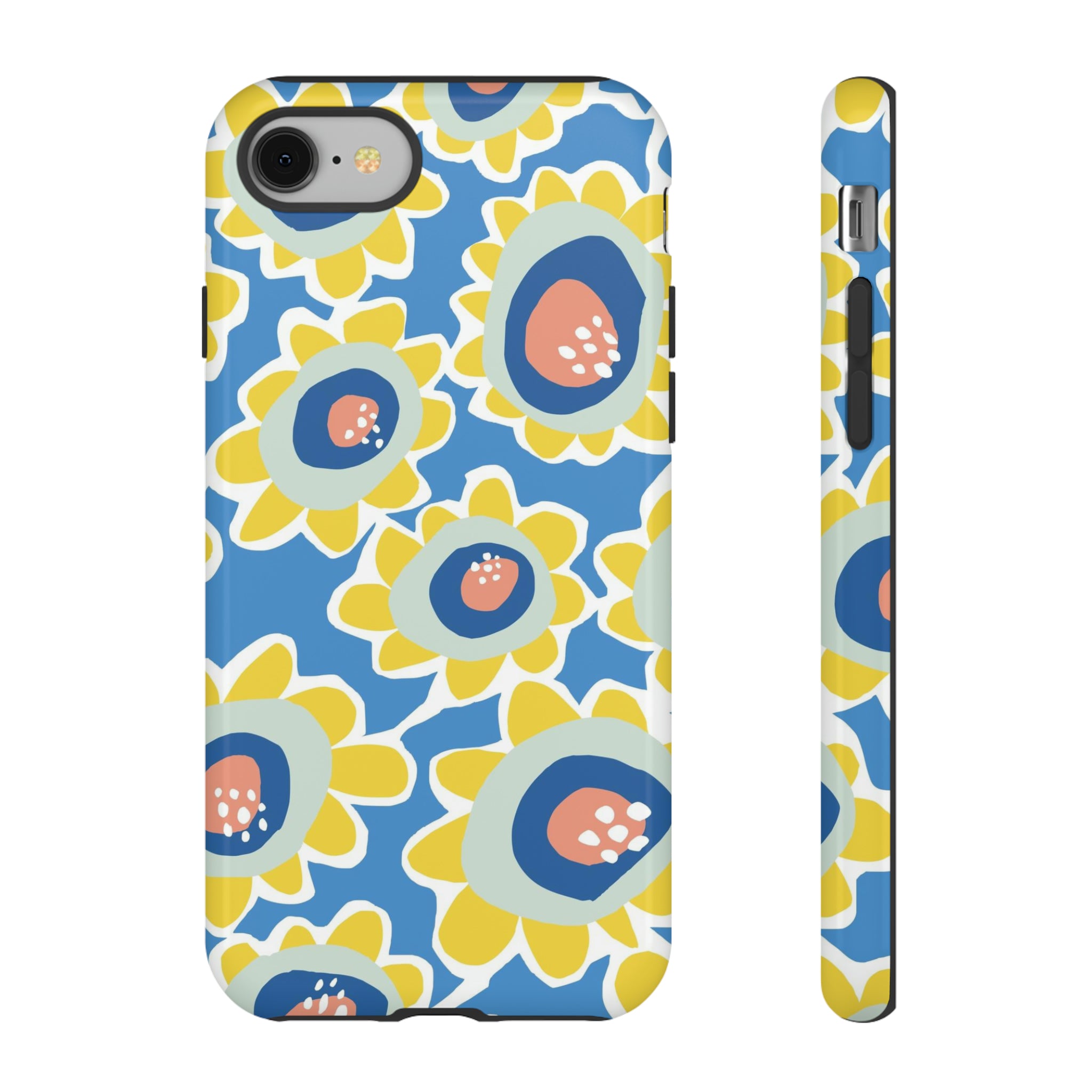 Summer Happy Flower - Protective Phone Case