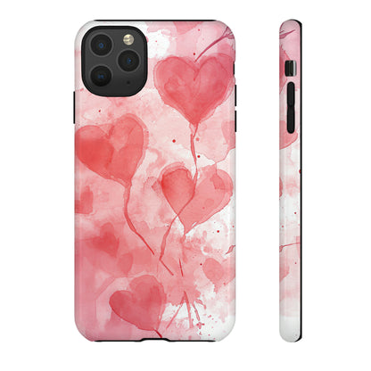 Cupid's Eternal Hearts - Protective Phone Case