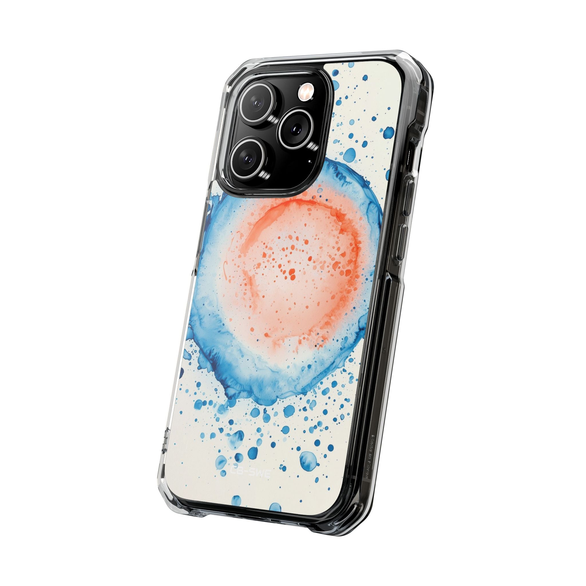 Vibrant Waves Dance iPhone Case - Impact
