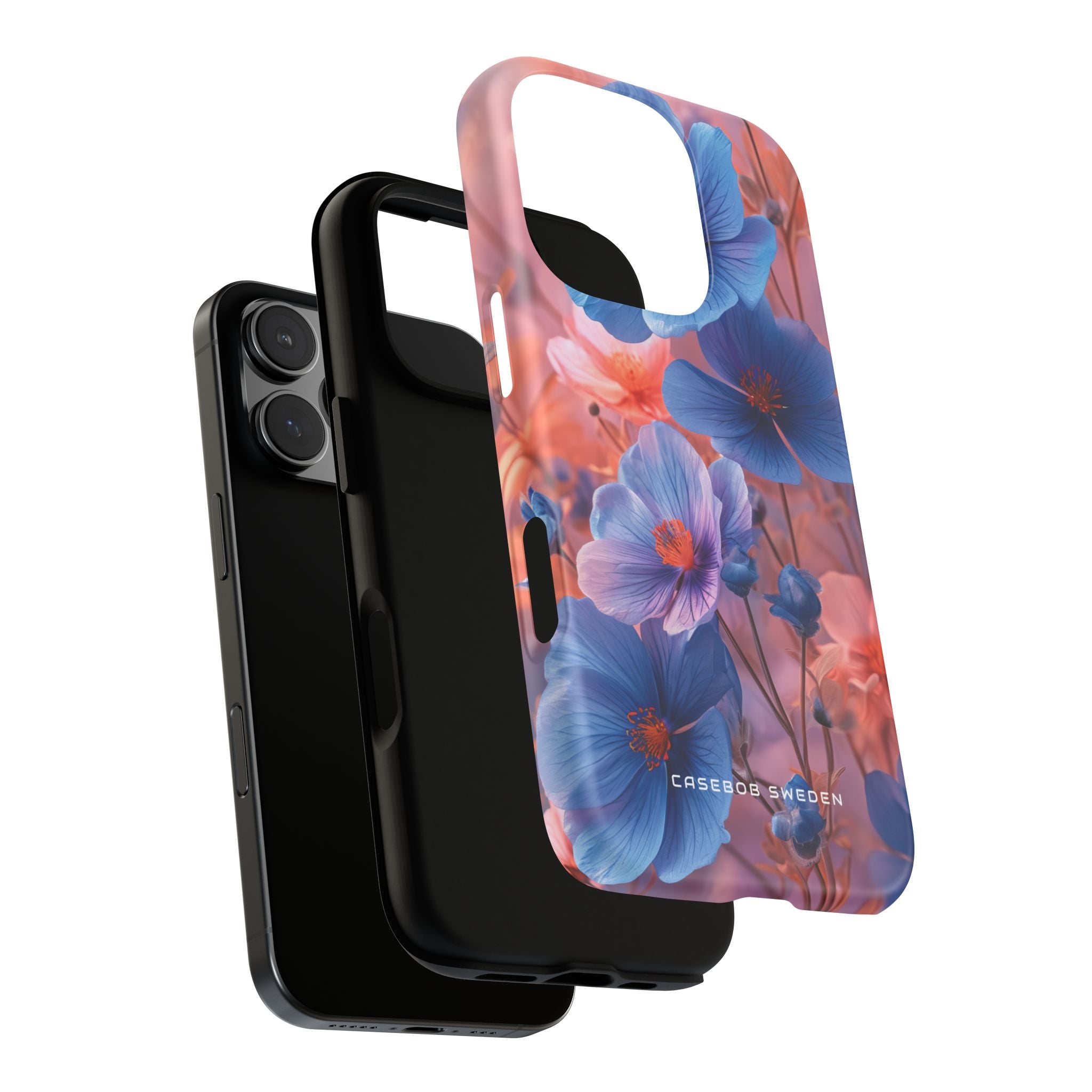 Ethereal Floral Symphony iPhone 16 - Tough Phone Case