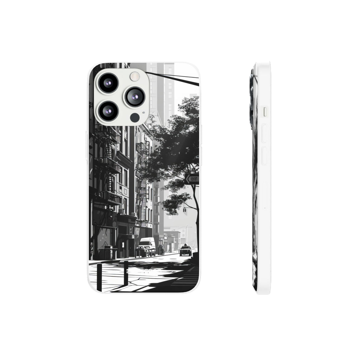 Urban Serenity | Flexible Phone Case for iPhone