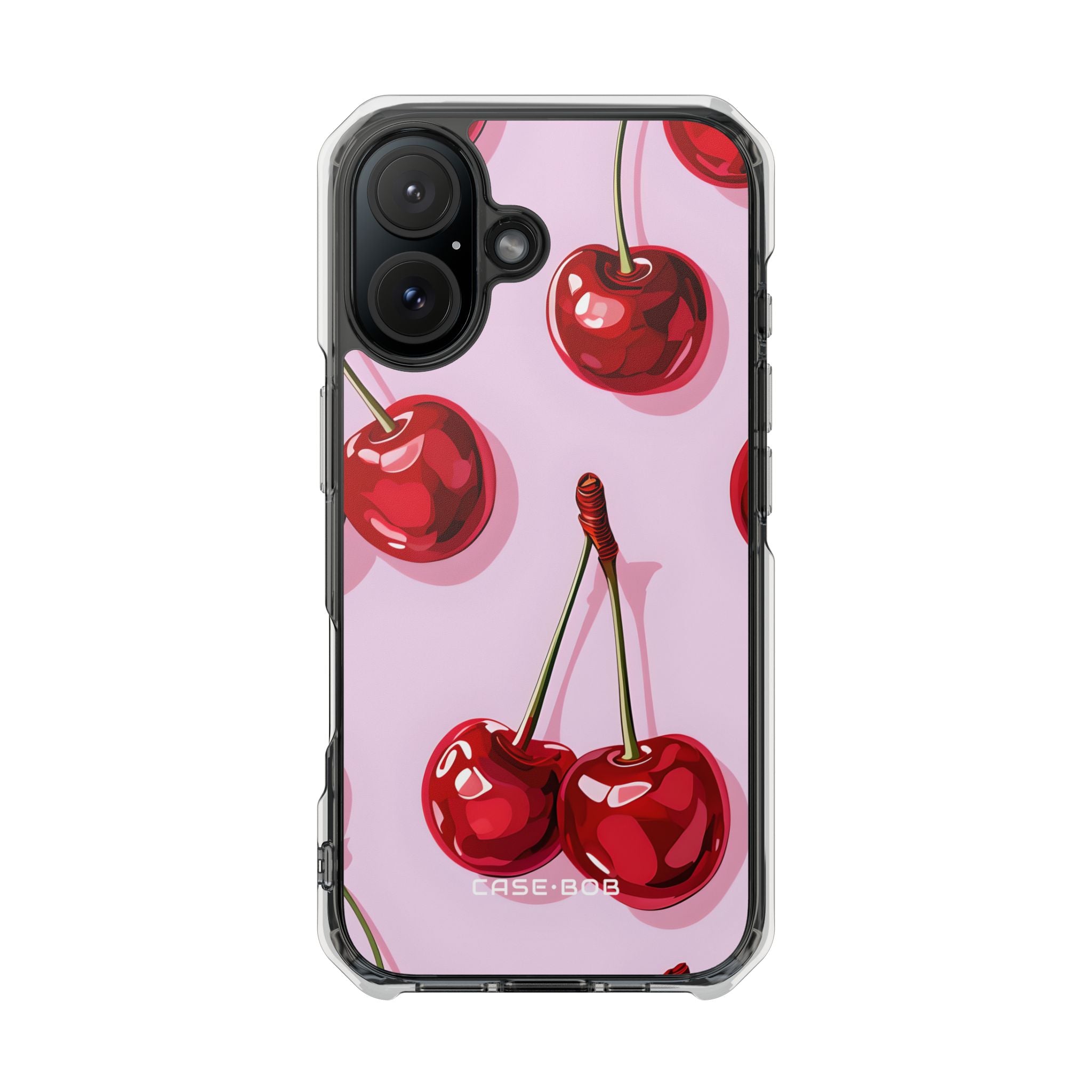 Glossy Cherry Burst iPhone 15 Case - Impact
